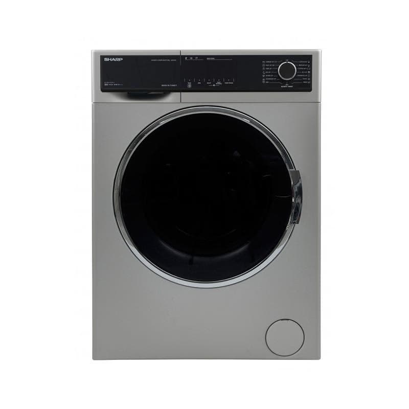 Machine à laver frontale Sharp ES-FP814CX-S automatique de 8 Kg Silver