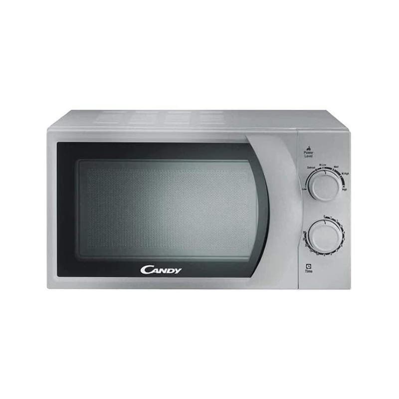 Micro Onde Candy CMW2070S 20 Litres 700 Watts avec Plateau rotatif Silver
