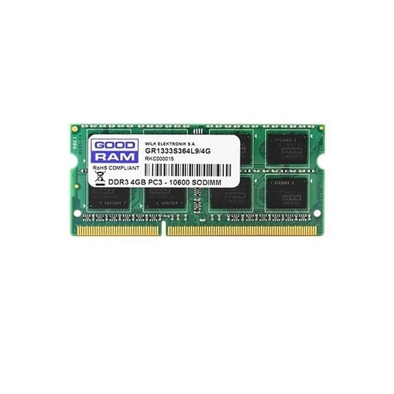 Barrette Mémoire GoodRam GR1333S364L9-4G pour Pc 4 Go DDR3 1333 Mhz