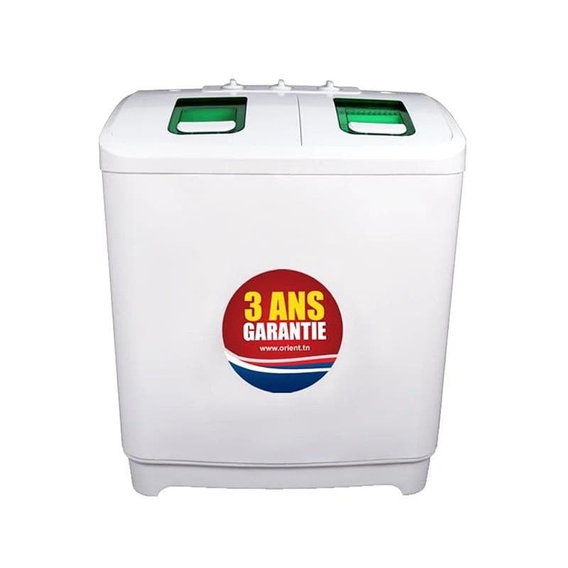 Machine à laver Orient XPB1-12-5 Top Semi Automatique 12.5 Kg en Blanc Garantie 3 ans